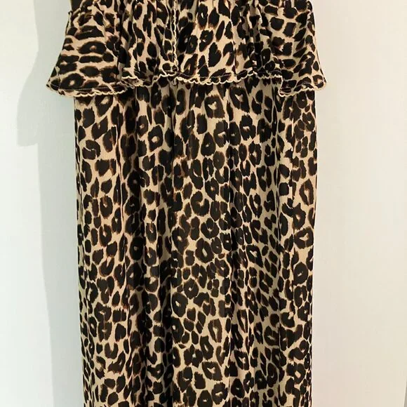 Reformation Felda Dress in Leo Animal Print Size 6 - Picture 14 of 15